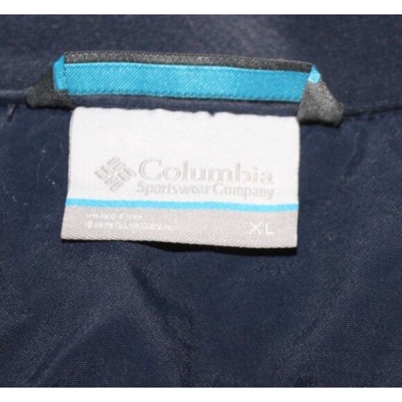 Columbia Sweater 1/4 Quarter Zip Pullover Blue Knit Men Size XL - Picture 6 of 6